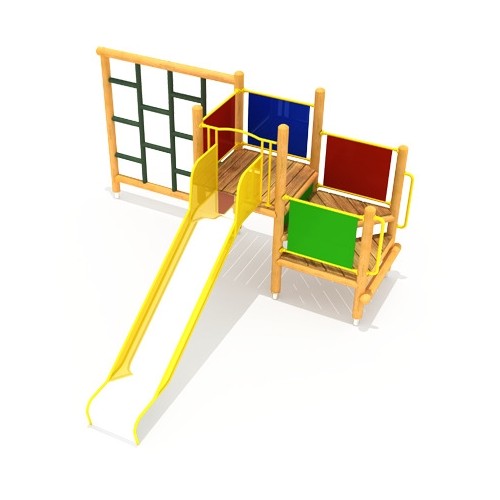 Wooden Kids Playground Model 4-B