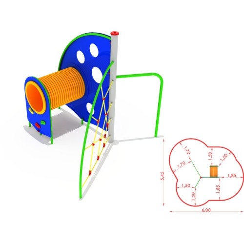 Metal Climbing Set Model CM-0210/2