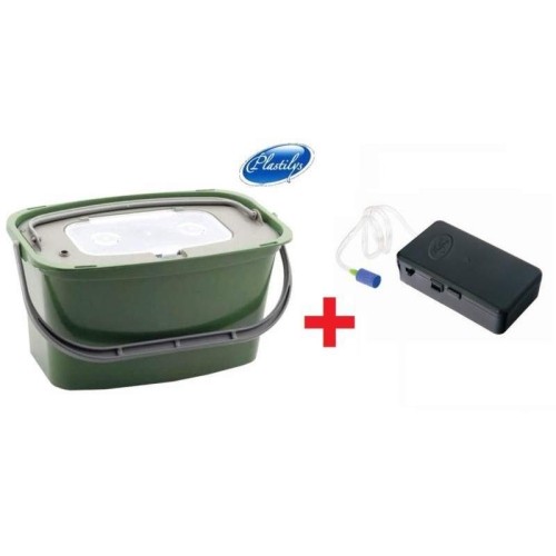 Bucket Plastilys 7l with Air Pump 