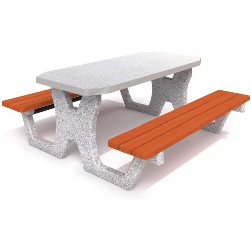 Concrete Picnic Table Inter-Play 02