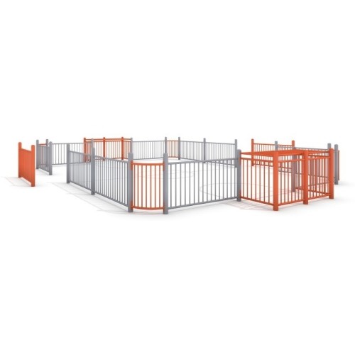 Ogrodzenie boiska do piłki nożnej Inter-Play 4 (9x7 m)