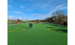 Ogrodzenie boiska do piłki nożnej Inter-Play 4 (9x7 m)