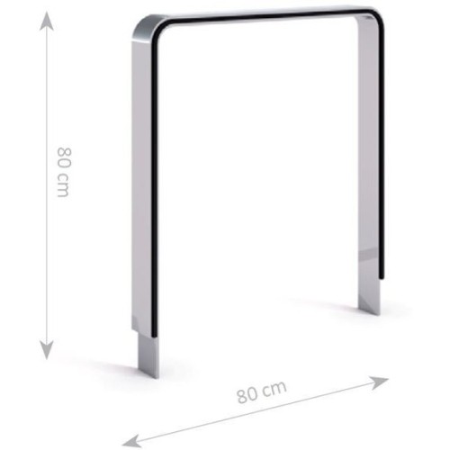 Stainless Steel Bicycle Rack Inter-Play 24