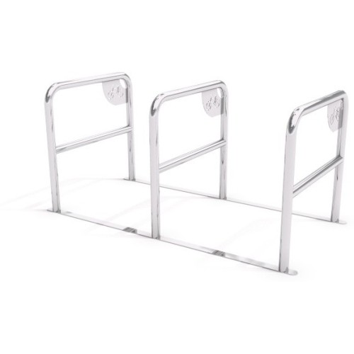 Stainless Steel Bicycle Rack Inter-Play 05