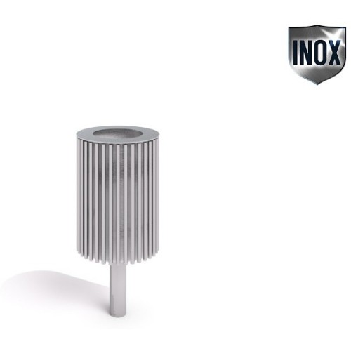 Stainless Steel Trash Bin Inter-Play 05