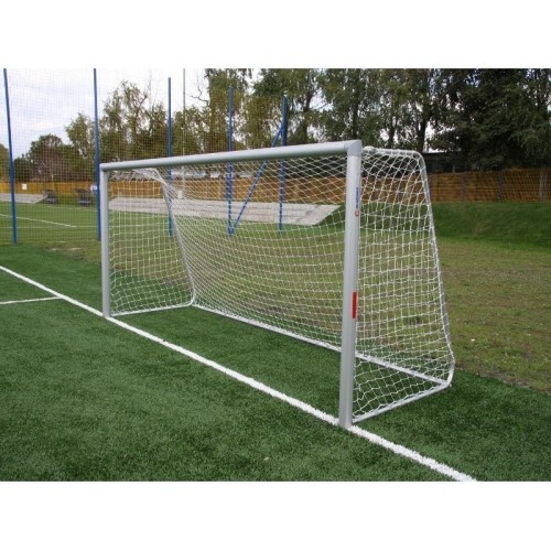 Stationary Aluminium Footlball Goal Polsport, 3x2m