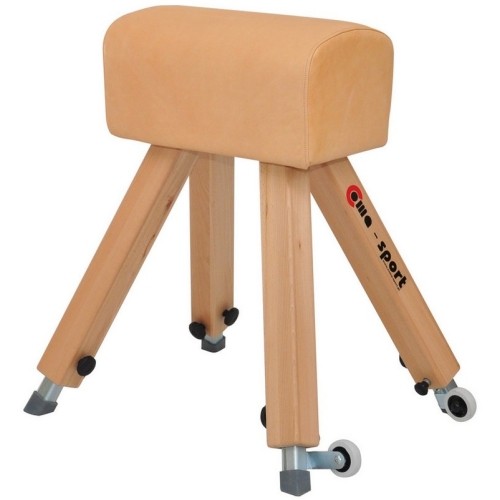 Vaulting Buck Coma-Sport GS-339 – Wooden Legs, Natural Leather