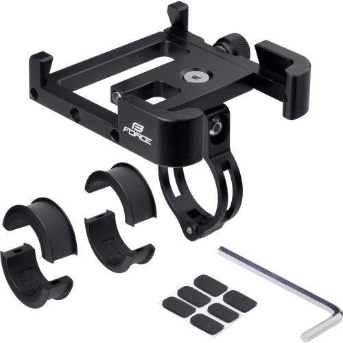 Phone Holder on Handlebar Force Relo, Black