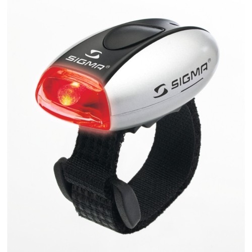 Tail light SIGMA MICRO SILVER/LED RED