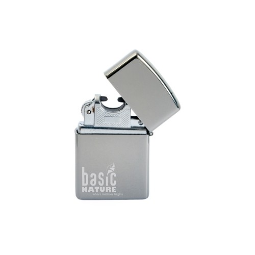  Zapalniczka wiatroodporna polerowana BasicNature Arc USB