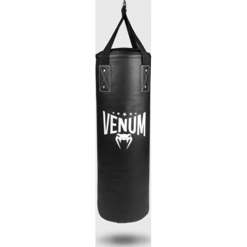 Venum Origins Boxing Bag - Black/White (z zapięciami)