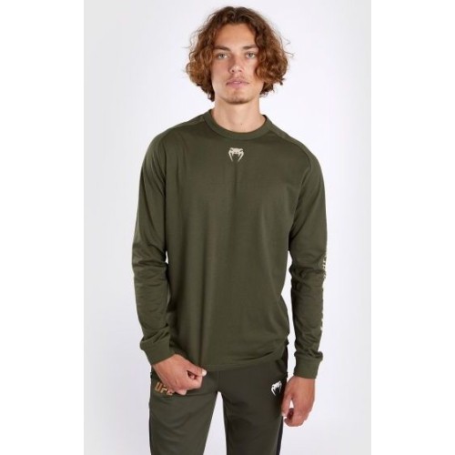 UFC Adrenaline by Venum Fight Week Men’s Long-sleeve T-shirt - Khaki