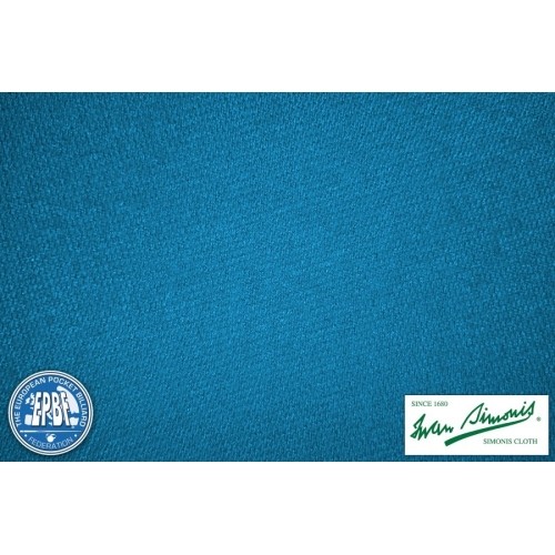 Billiard Cloth, Simonis 860 HR, 165 cm, electric blue