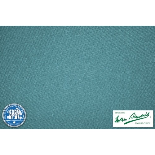 Billiard Cloth Simonis 860, 198 cm, powder blue