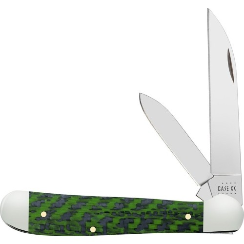 Nóż kieszonkowy Case SS, zielony/czarny
