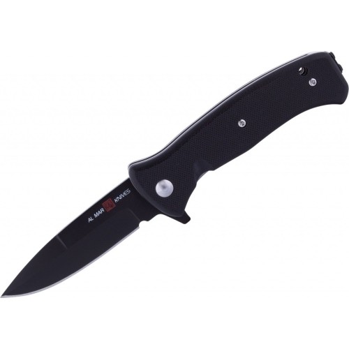 Folding Knife Al Mar 2204 Mini S.E.R.E. 2020, Black