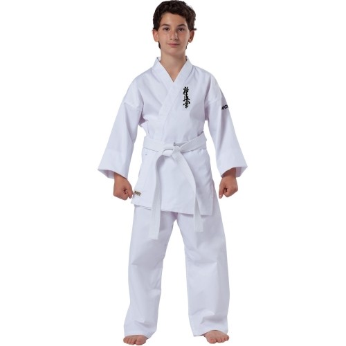 Kyokushin Kimono Kwon Junior with Sign