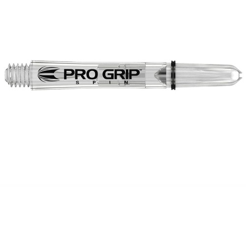 Dart Shafts Target Pro Grip Spin Clear Short – 3 x 3-Pack