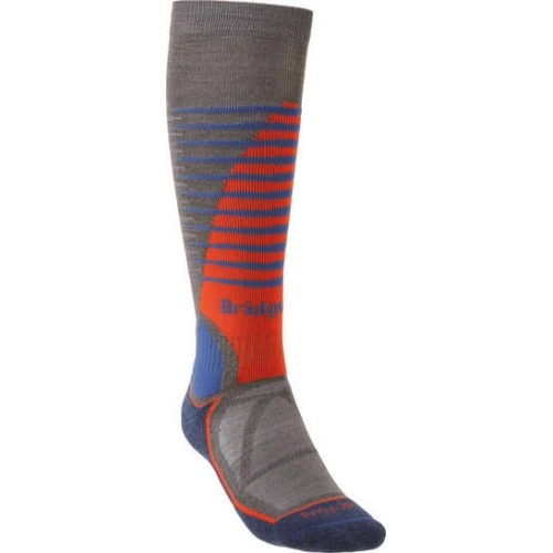 Bridgedale Ski Midweight Socks, brązowy