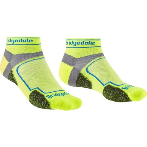 Socks For Men Bridgedale TrailRun Cool M, Yellow
