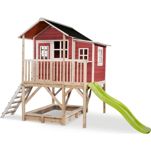 EXIT Loft 550 wooden playhouse - red