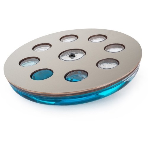 Balance Board with Water NOHrD Eau-Me Board Stainless Steel