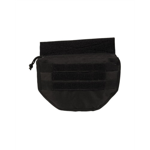 BLACK DROP DOWN POUCH