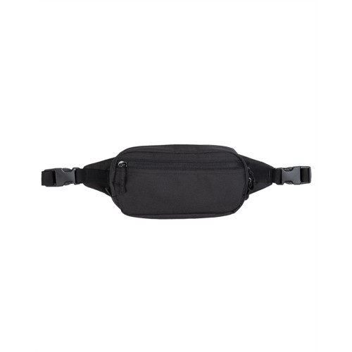 BLACK FANNY PACK ′TRAVELLER′