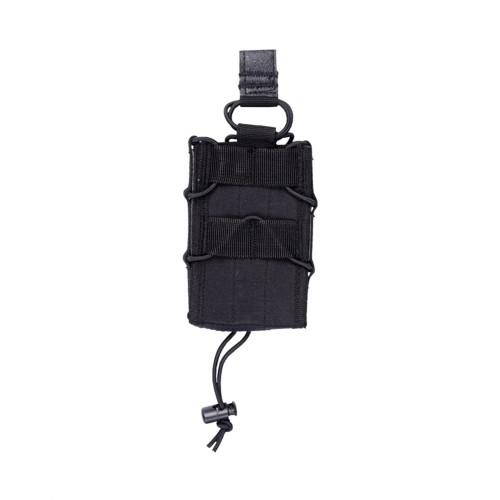 BLACK OPEN TOP MAGAZINE POUCH SINGLE