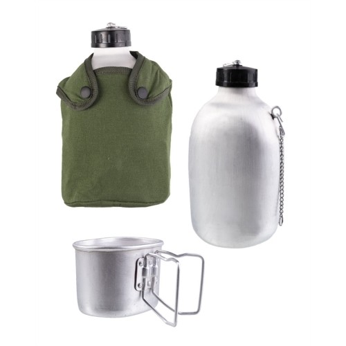 FRENCH 1,3LTR CANTEEN W.CUP AND COVER