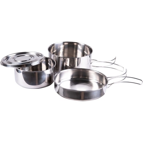 COOK SET STAINLESS STEEL 4-PCS.