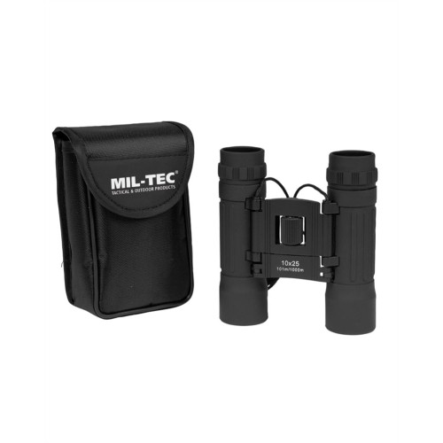 BLACK COLLAPSIBLE BINOCULAR 10X25