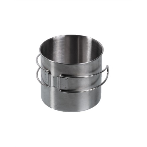 STAINLESS STEEL MUG 600ML (WIRE HANDLE)