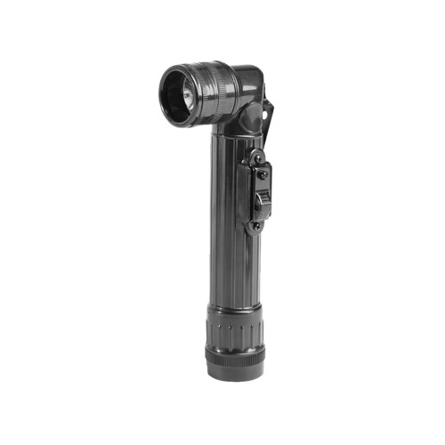 US BLACK LED ANGLEHEAD FLASHLIGHT MEDIUM