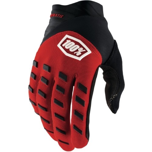 Motocross Gloves 100% Airmatic Red/Black