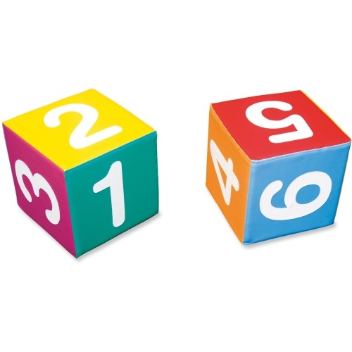 Cube with numbers