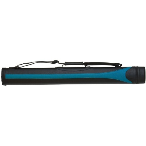 Bilardowy futerał Style SY-3, niebiesko-czarny, 2/2, 85 cm