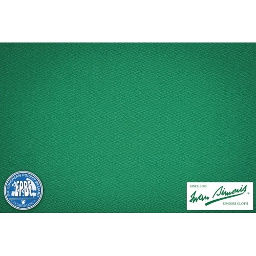 Billiard Cloth Simonis 860, 198 cm, yellow green