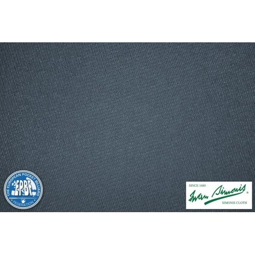 Billiard Cloth Simonis 860, 165 cm, shark grey