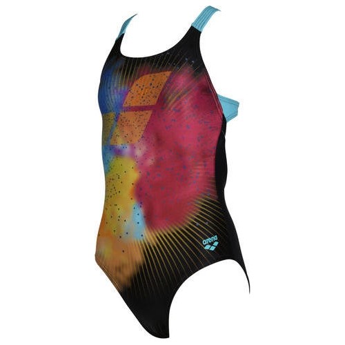 One-Piece Swimsuit For Girls Arena G Swim Pro Placem, Black