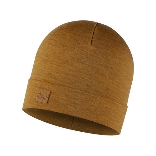 Hat Buff Hw Merino Beanie Mustard Loose