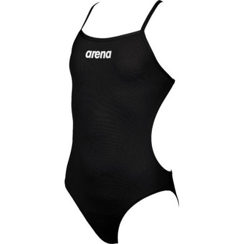 One-Piece Swimsuit For Girls Arena G Solid Jr LighTech, Black