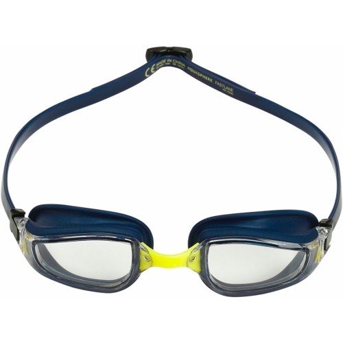 Swimming Goggles Aqua Sphere Fastlane Clear Blue/Yellow