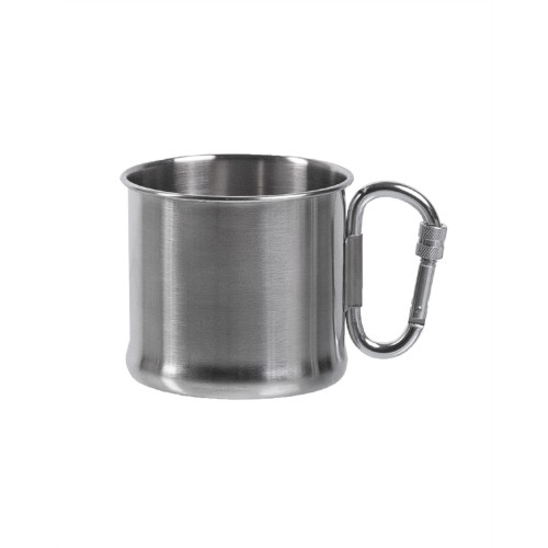 500ML S/STEEL KARABINER CUP