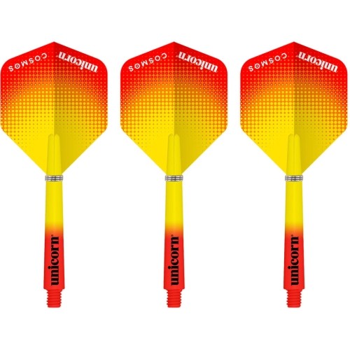 Dart Shafts & Flights Unicorn Gripper 3 Cosmos Combo