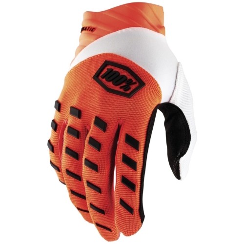 Motocross Gloves 100% Airmatic Orange