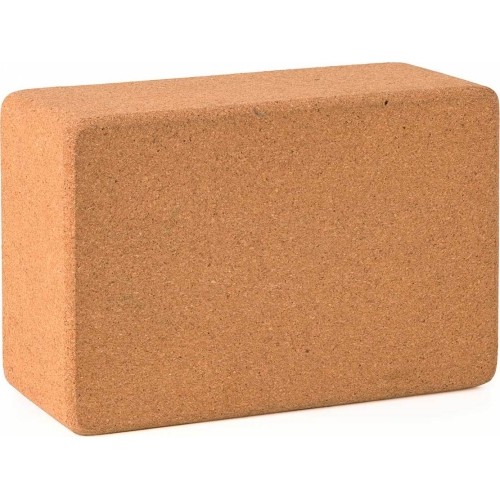 Kolcek blok kostka do jogi Yate Cork - 23x15x7,5 cm