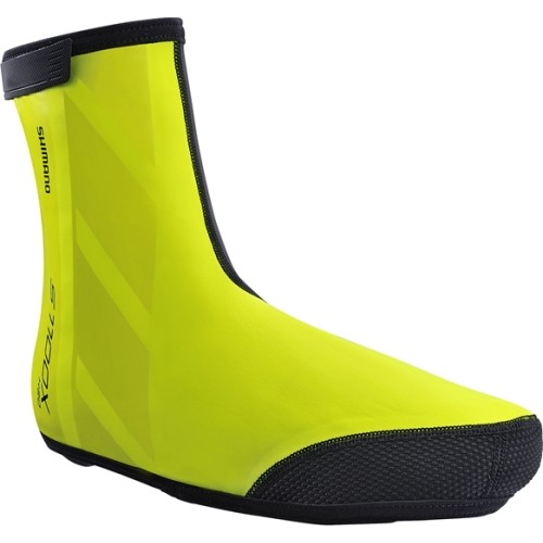 Bicycle Shoe Cover Shimano S1100X, Size S(37-40), Neon Yellow