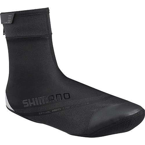 Legginsy na buty kolarskie Shimano S1100R Soft Shell, czarne, rozmiar M (40-42).