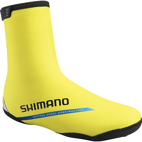 Bicycle Shoe Cover Shimano, Size L(42-44), Yellow